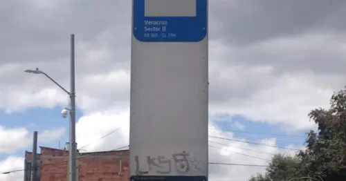 PARADERO SITP BARRIO VERACRUZ SECTOR II  115A06 BOGOTÁ